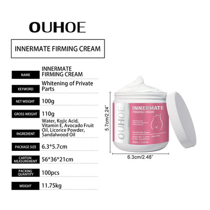 Ouhoe 100g Repair Joint Black Cream Underarm Darkness Brightening Lighten Melanin Smooth Moisturize Dry Skin Body Bleach Cream
