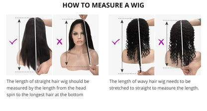 Pre Cut Glueless Water Wave Bob Wig Human Hair 13x6 Lace Frontal