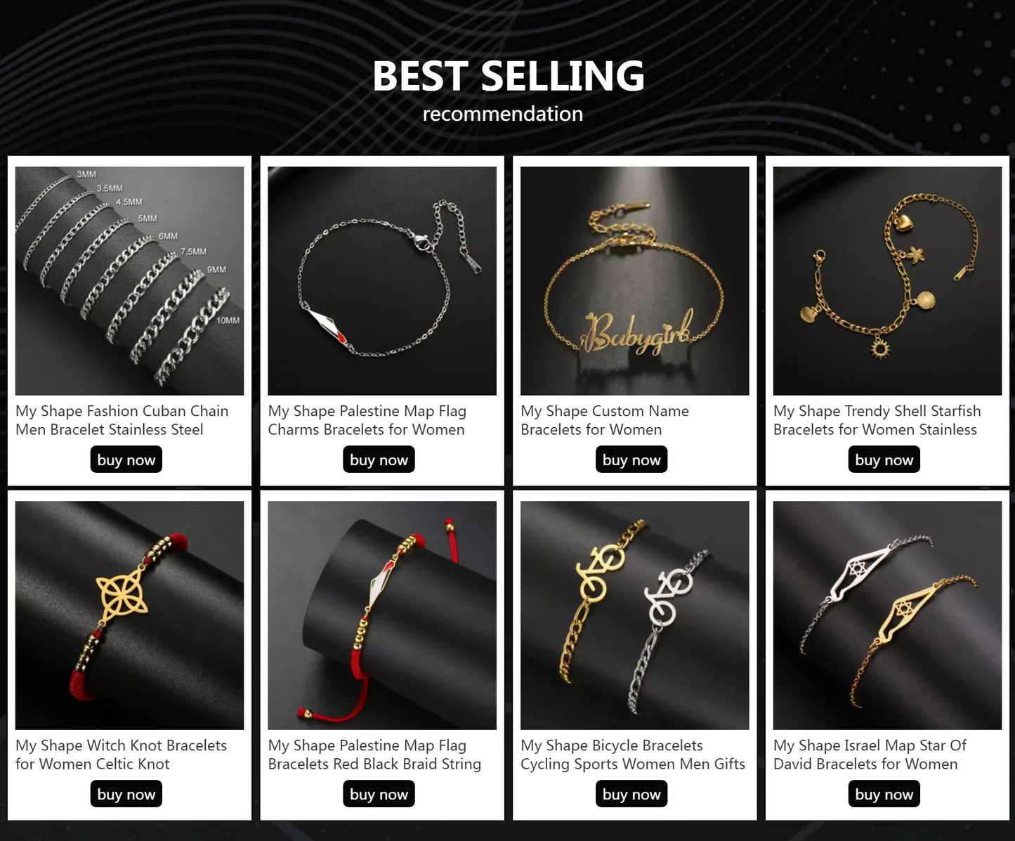 Custom Name Bracelets Hebrew Customized Personalized Name Stainless Steel Jewelry Box Chain Valentine's Day Gifts for Couple