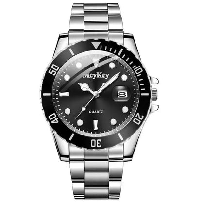 Fashion Calendar Men Quartz Watch Luxury Large Dial  Man Business Watches Reloj Hombre