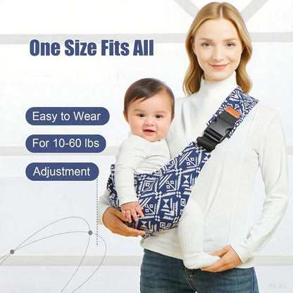 Baby Carrier Backpack with Hipseat — Ergonomic Front Facing Infant Sling