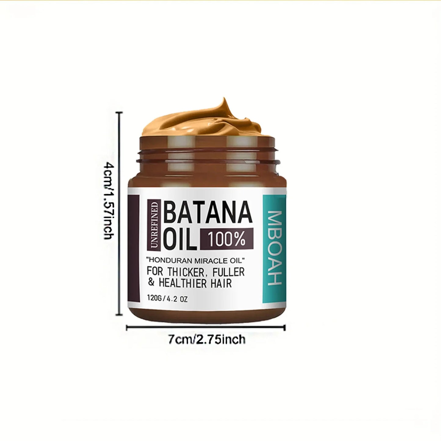 100% Batana Oil from Honduras - Get Fuller, Thicker, Healthier Hair - Great Men Conditioner Haircare Silky - Hair Nutrition oil