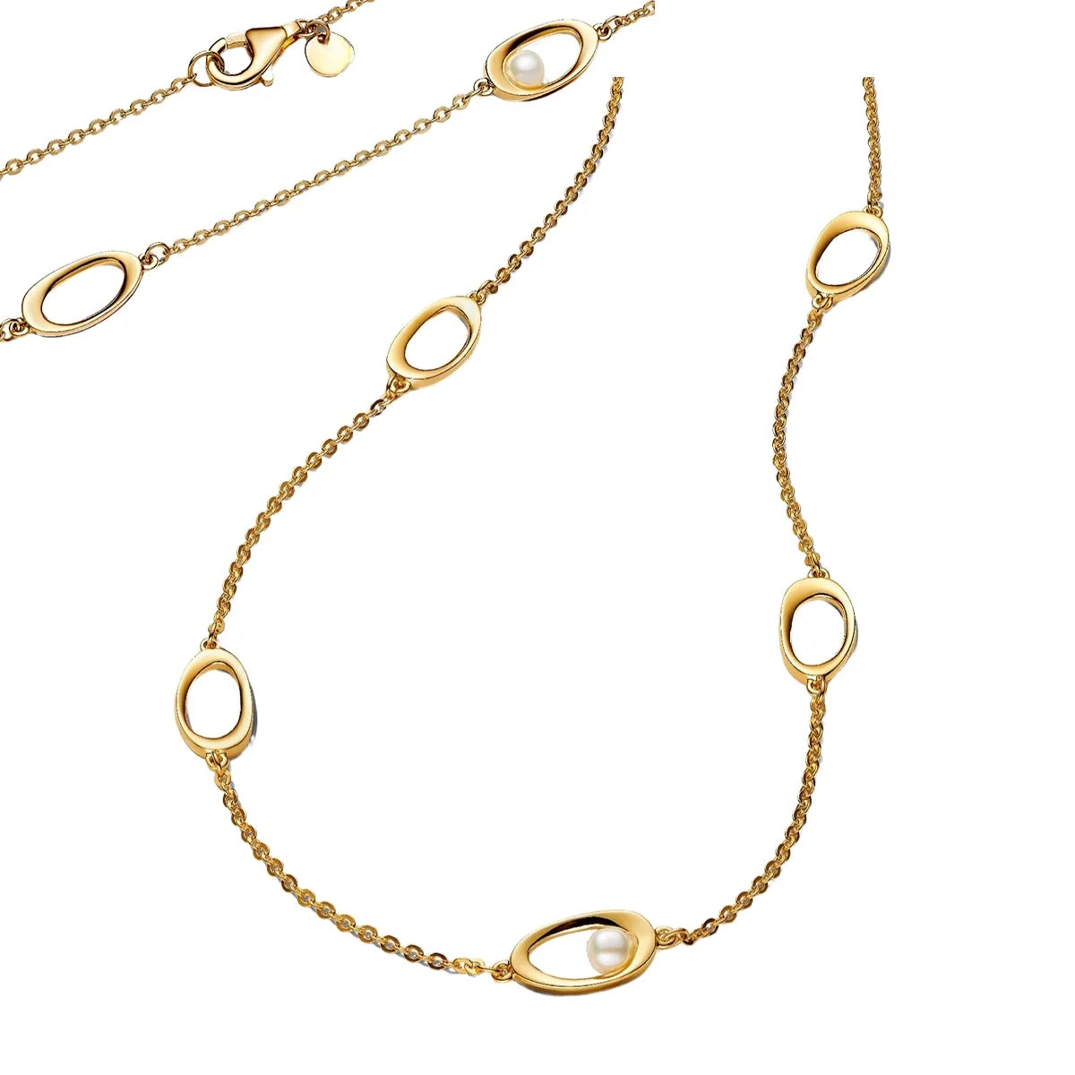 New Original 925 Sterling Silver Butterfly Necklace Star Moon Heart Key Lock Chain Link for Women Jewelry Valentine's Day Gift