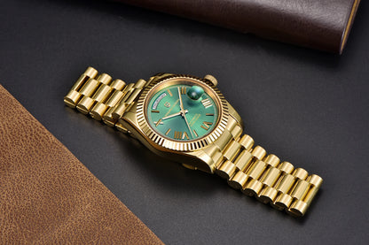 PAGANI DESIGN DD36 Gold Green V2 Men's Mechanical Watches Luxury Automatic Watch For Men 2024 New AR Sapphire glass Wrist watch