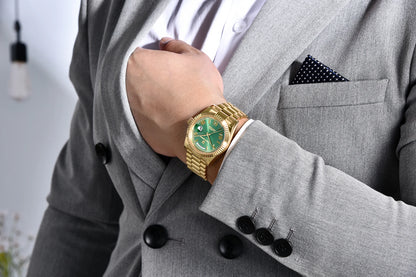 PAGANI DESIGN DD36 Gold Green V2 Men's Mechanical Watches Luxury Automatic Watch For Men 2024 New AR Sapphire glass Wrist watch