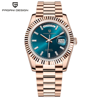 PAGANI DESIGN DD36 Gold Green V2 Men's Mechanical Watches Luxury Automatic Watch For Men 2024 New AR Sapphire glass Wrist watch