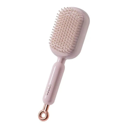Anti Static Self Cleaning Hair Brush Retractable Bristles Airbag Cushion Wet Dry Scalp Massage Barber Styling Tool