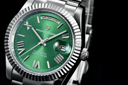 PAGANI DESIGN DD36 Gold Green V2 Men's Mechanical Watches Luxury Automatic Watch For Men 2024 New AR Sapphire glass Wrist watch