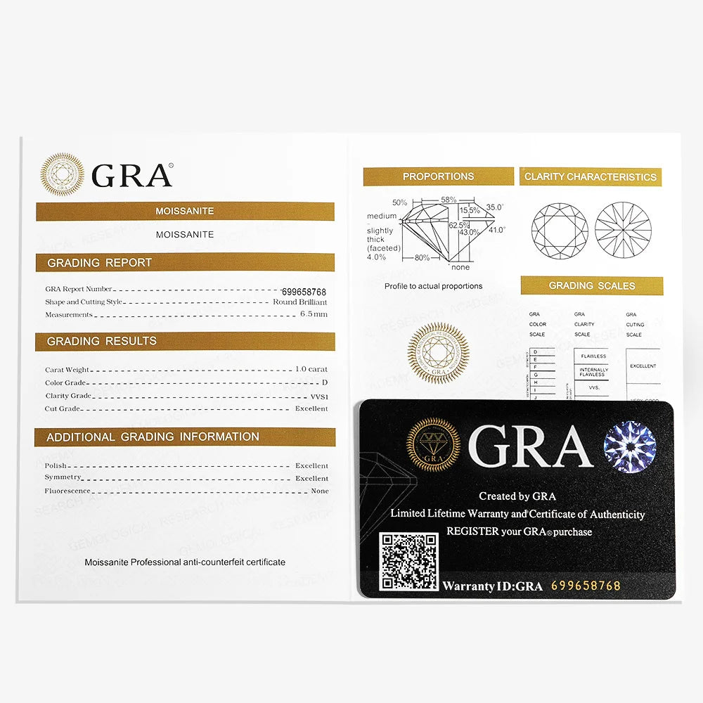 Luxury Moissanite Bracelet 925 Sterling Silver Adjustable Women Jewellery