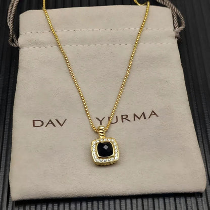 2025 New DY Classic Love Color Pendant Necklace Temperament Exquisite and Elegant Jewelry Both Men and Women Can Wear