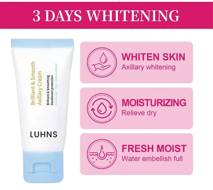 Whitening Cream For Dark Skin Underarm Bleaching Armpit Lightening And Intimate Area Woman Moisturizer Korean Skin Care Products