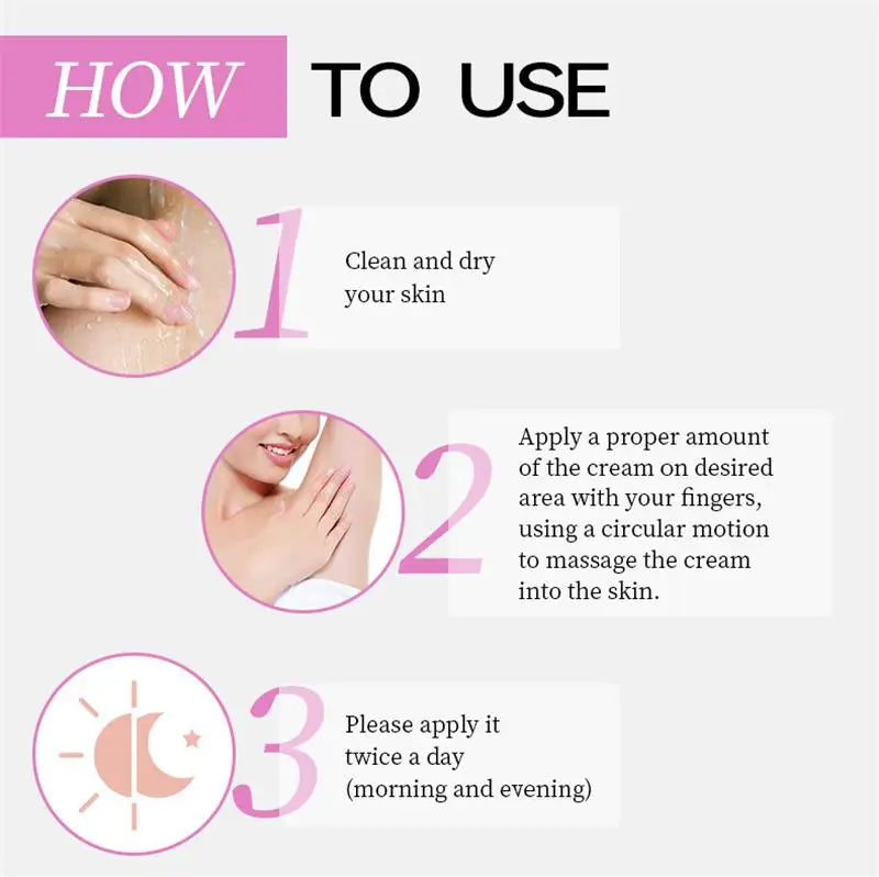 Whitening Cream For Dark Skin Underarm Bleaching Armpit Lightening And Intimate Area Woman Moisturizer Korean Skin Care Products