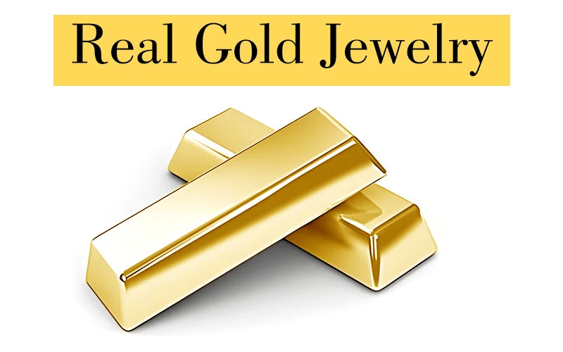 Real Gold 14K Moissanite Women's Ring Simplicity AU585 K Gold Diamond Wedding Band Bride Engagement Jewelry Mother Lovers Gift