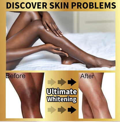 Hot Selling Brightening Lotion kit Women Organic 5Pcs Routine Skin Whitening And Skincare Set With Retinol