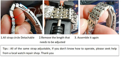 Women’s Square Quartz Watch Stainless Steel Strap Luxury Fashion Wristwatch