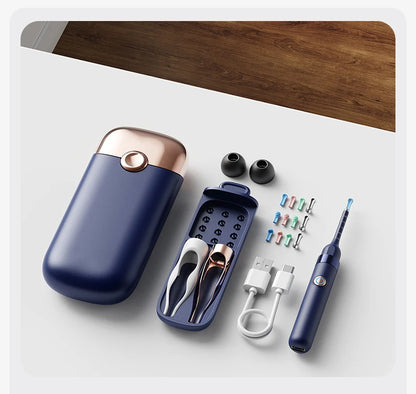 Upgraded Smart Visual Ear Wax Cleaner With Camera 800W HD Endoscope Multi-Functional Visual Ear Cleaning Tool Includes Storage