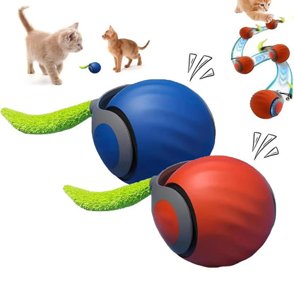 Speedy Tail 2.0 Interactive Cat Ball Toy with 2 Speed Smart Movement