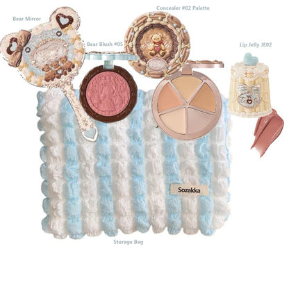 Flower Knows Strawberry Cupid Makeup Kit Face Palette Blush Eyeshadow Set
