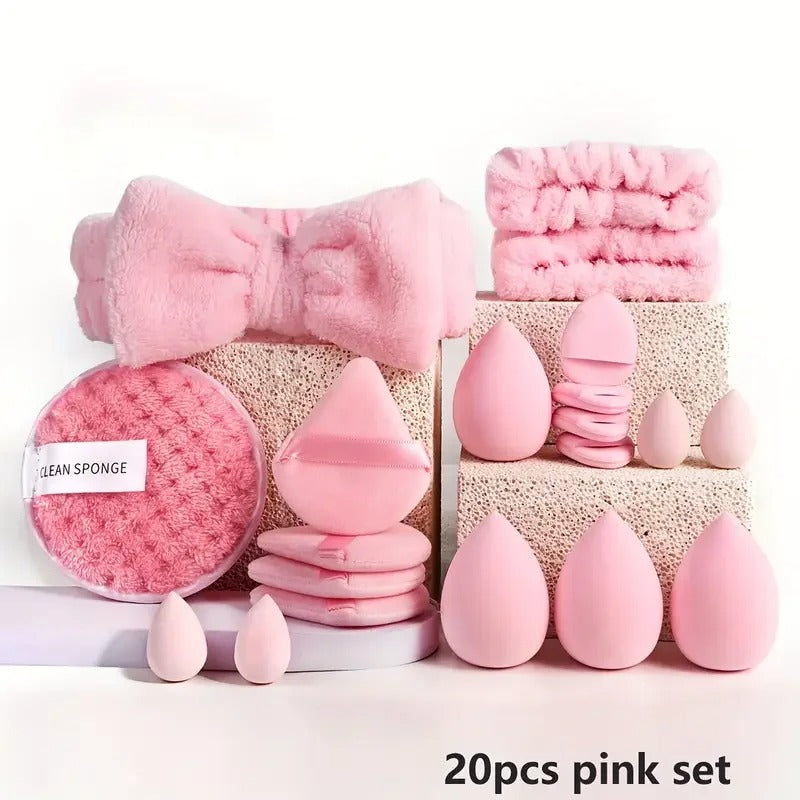 33Pcs Makeup Beauty Sponge Set Large & Small Blending Flawless Kit
