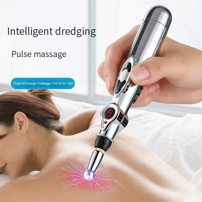 Electronic Acupuncture Pen Pain Relief Massager Meridian Energy Point Tool