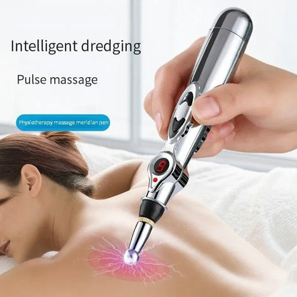 Electronic Acupuncture Pen Pain Relief Massager Meridian Energy Point Tool