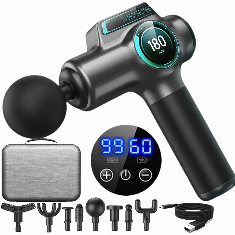 99 Speed Deep Tissue Massage Gun for Muscle Recovery & Pain Relief Therapy