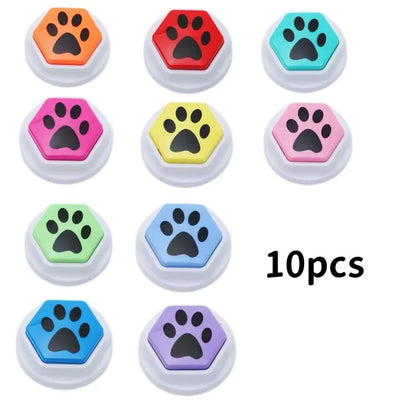 Recordable Dog Talking Button Interactive Voice Toy for Pet Training