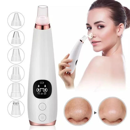 Electric Blackhead Remover Vacuum Pore Cleaner for Deep Facial Cleansing