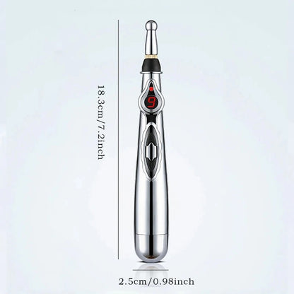 Electronic Acupuncture Pen Meridian Massage Tool for Pain Relief Therapy