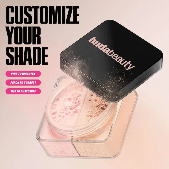 Easy Bake Loose Powder Duo – Brightening & Oil Control Waterproof Makeup