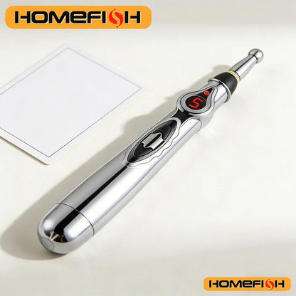 Electronic Acupuncture Pen Meridian Massage Tool for Pain Relief Therapy