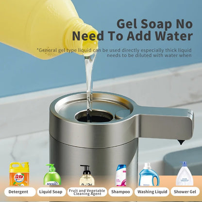 Automatic Sensor Soap Dispenser Stainless Steel Smart Kitchen Soap Machine
