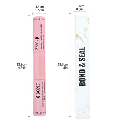 Lash Bond & Seal Kit with Glue Remover and Tweezers for Lash Extensions