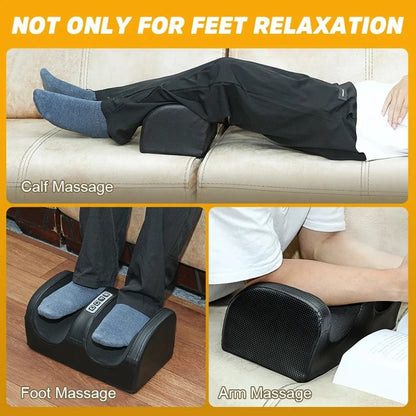 Electric Shiatsu Foot Massager with Heat for Deep Tissue Pain Relief