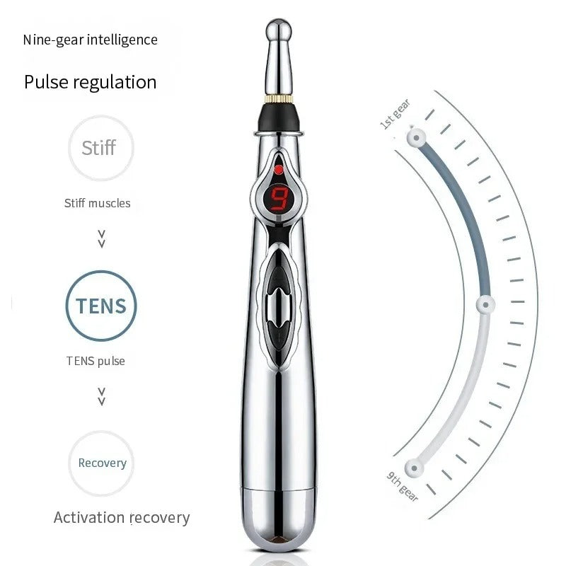 Electronic Acupuncture Pen Pain Relief Massager Meridian Energy Point Tool