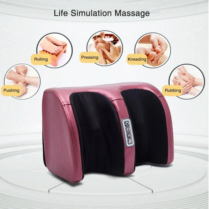 Electric Shiatsu Foot Massager with Heat for Deep Tissue Pain Relief
