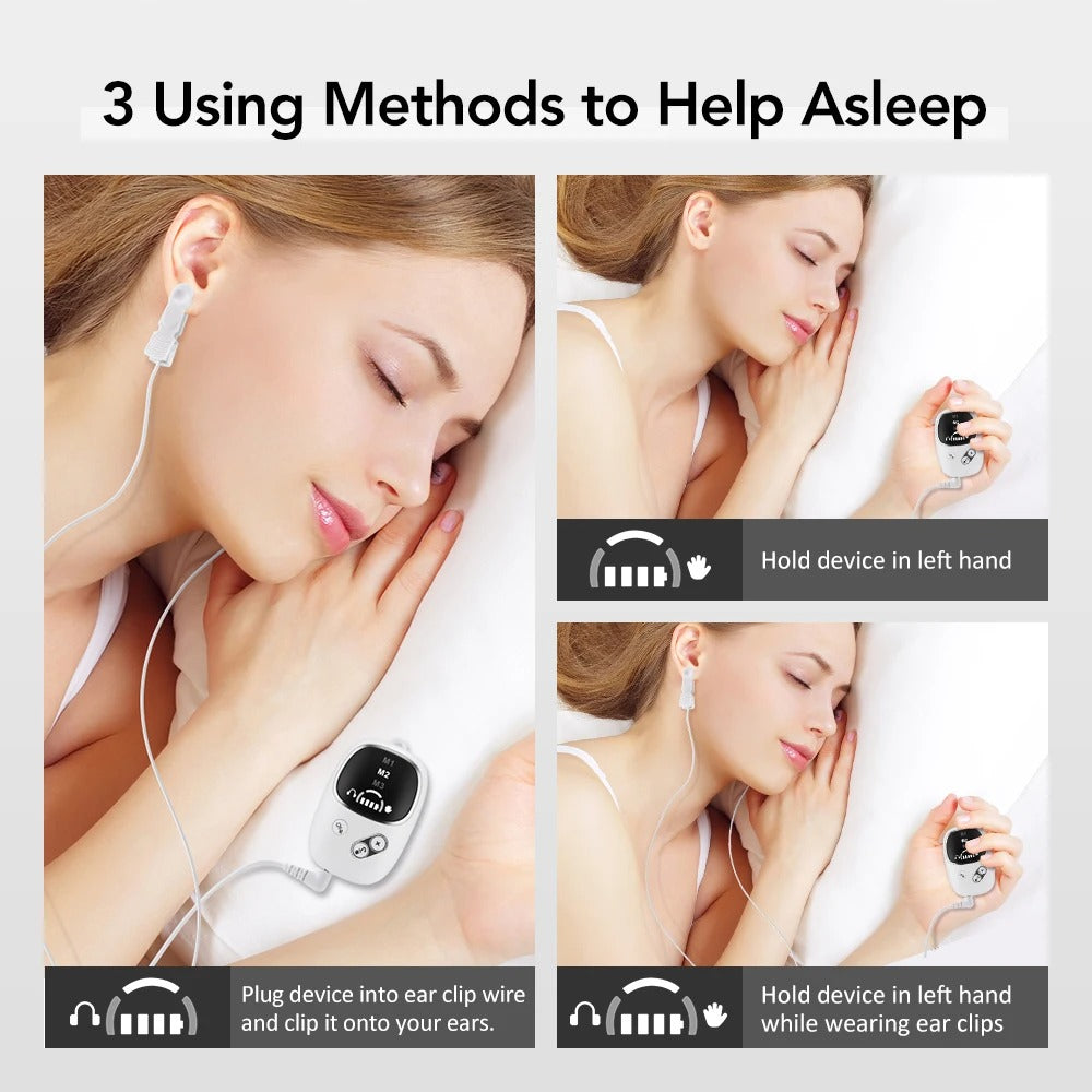 Handheld CES Sleep Aid Device for Anxiety Relief & Insomnia Therapy Massager