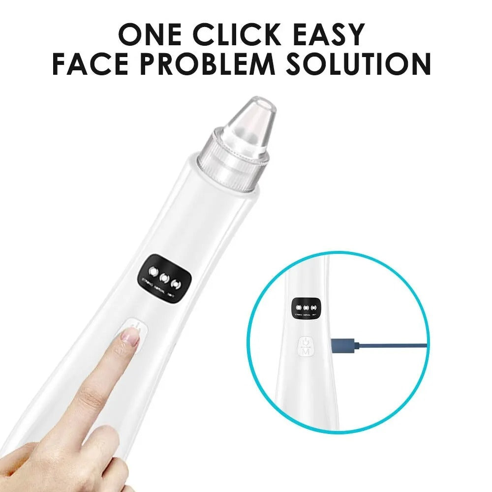 3 Mode Blackhead Remover Vacuum Facial Pore Cleaner Skin Care Device