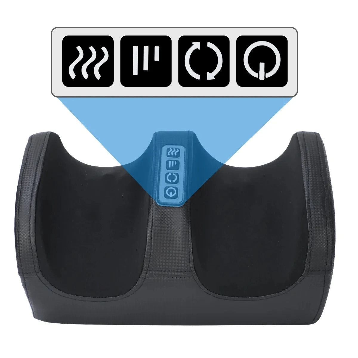 Electric Shiatsu Foot Massager with Heat for Deep Tissue Pain Relief
