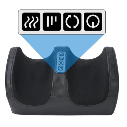 Electric Shiatsu Foot Massager with Heat for Deep Tissue Pain Relief