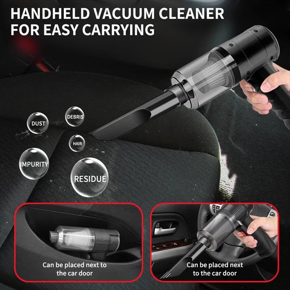 Portable Handheld Vacuum Cleaner for Car Home & Multi-Purpose Cleaning