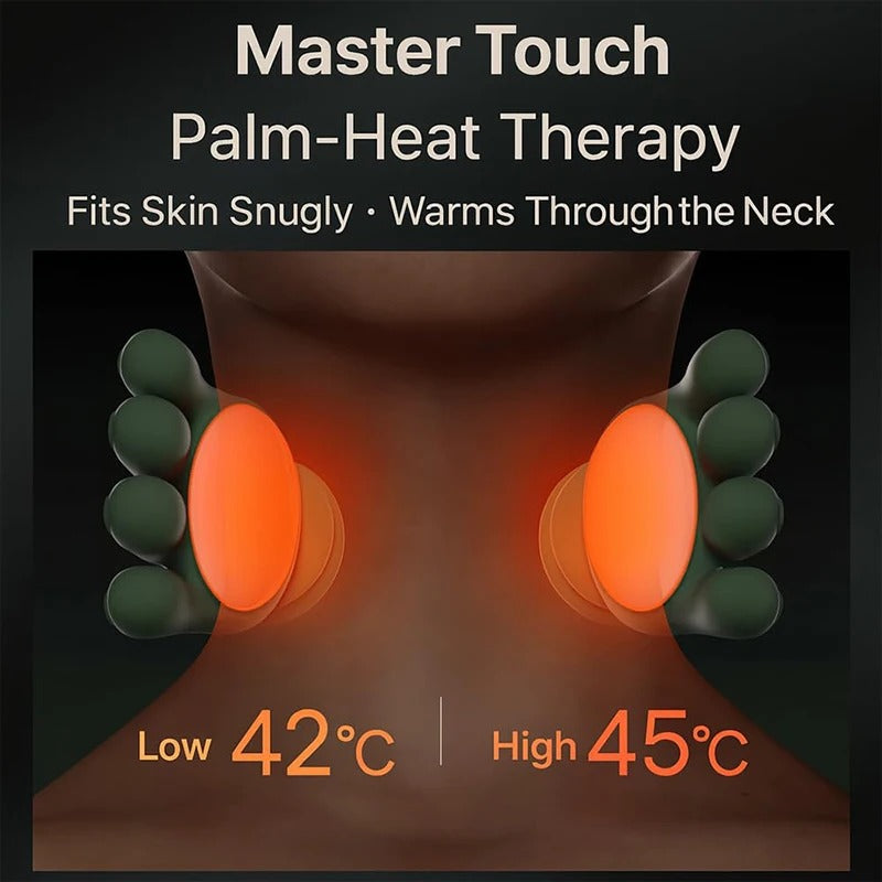2025 Bionic Neck & Shoulder Massager Shawl with 3 Modes Full Body Use