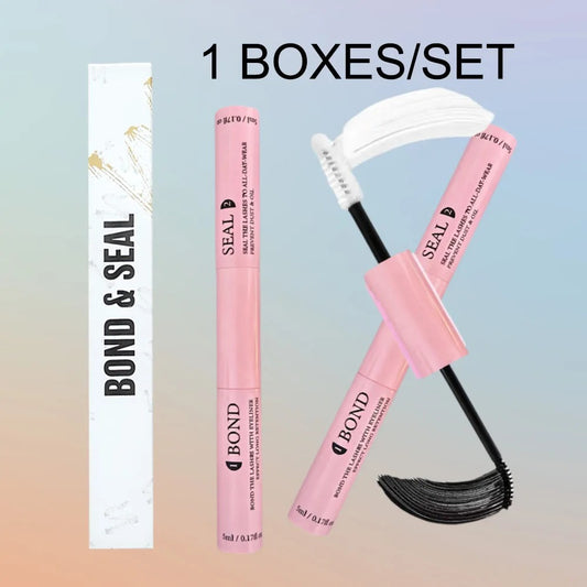 Lash Bond & Seal Kit with Glue Remover and Tweezers for Lash Extensions