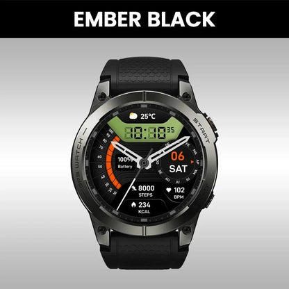Zeblaze Stratos 3 Pro GPS Smart Watch AMOLED Bluetooth Calls Sports Watch