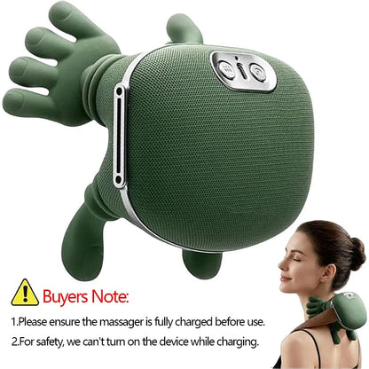2025 Bionic Neck & Shoulder Massager Shawl with 3 Modes Full Body Use