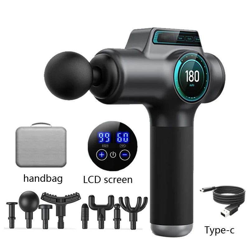 99 Speed Deep Tissue Massage Gun for Muscle Recovery & Pain Relief Therapy